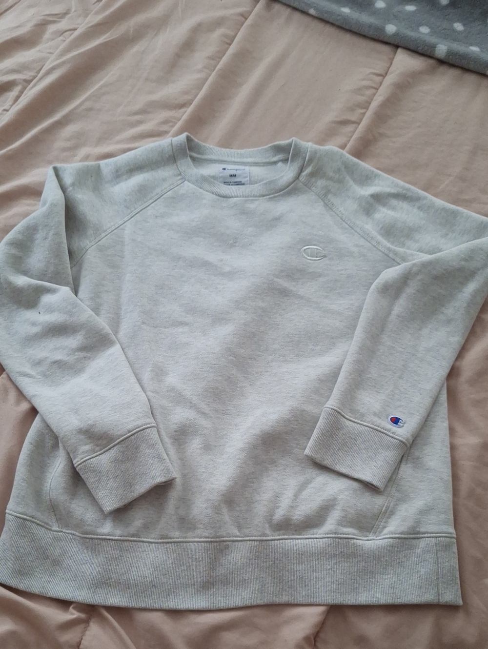 Champion Heather Gray Crewneck Sweatshirt
